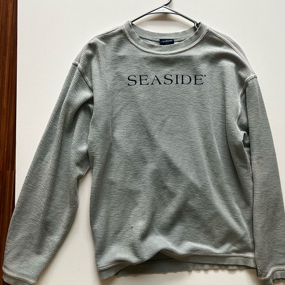 Seaside sweater/ Teal/ Charles river apparel/ XS adult - Picture 5 of 5